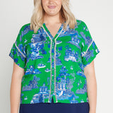 Florida Top in something green