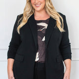 Manhattan Ponte Blazer in black