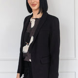 Manhattan Ponte Blazer in black