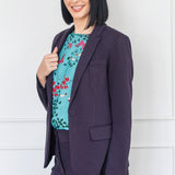 Manhattan Ponte Blazer in navy