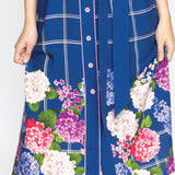 Maya Shirt Dress in daydreamers blue