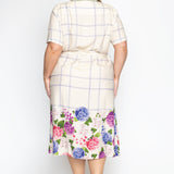 Maya Shirt Dress in daydreamers cream