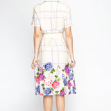 Maya Shirt Dress in daydreamers cream