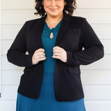 Must Have Ponte Blazer in black