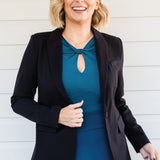 Must Have Ponte Blazer in black