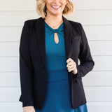 Must Have Ponte Blazer in black