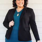 Must Have Ponte Blazer in black