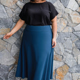 Our Favourite Ponte Skirt in teal