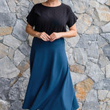 Our Favourite Ponte Skirt in teal