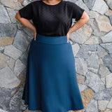 Our Favourite Ponte Skirt in teal