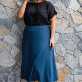 Our Favourite Ponte Skirt in teal