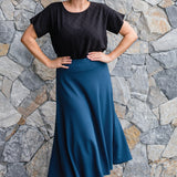 Our Favourite Ponte Skirt in teal