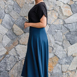 Our Favourite Ponte Skirt in teal