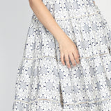 PRE-ORDER Eloise Dress in navy broderie