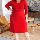 Nevenka Dress in red