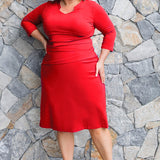 Nevenka Dress in red