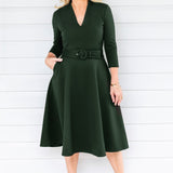 PRE-ORDER Sloane Dress in petrol