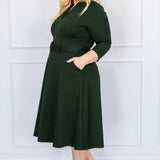PRE-ORDER Sloane Dress in petrol