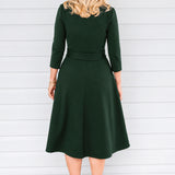 PRE-ORDER Sloane Dress in petrol