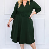 PRE-ORDER Sloane Dress in petrol