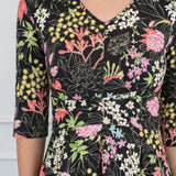 Cleo Dress in aussie blooms