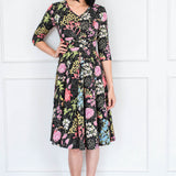Cleo Dress in aussie blooms