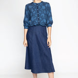 Penelope Blouse in sweet nothings blue