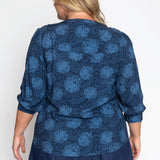 Penelope Blouse in sweet nothings blue
