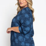 Penelope Blouse in sweet nothings blue