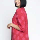 Penelope Blouse in sweet nothings pink