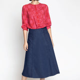 Penelope Blouse in sweet nothings pink