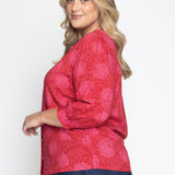 Penelope Blouse in sweet nothings pink