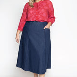 Penelope Blouse in sweet nothings pink