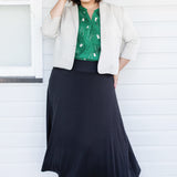 Perfect Linen Blazer in oatmeal