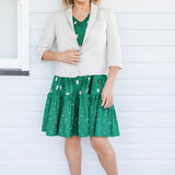 Perfect Linen Blazer in oatmeal