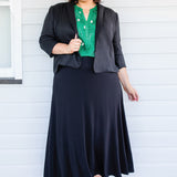 Perfect Linen Blazer in black