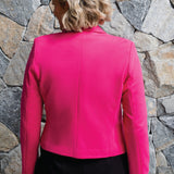Perfect Ponte Blazer in pink