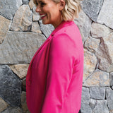 Perfect Ponte Blazer in pink