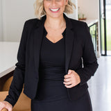 Perfect Ponte Blazer in black