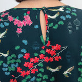PRE-ORDER Poppy Top in enchanted petrol