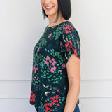 PRE-ORDER Poppy Top in enchanted petrol