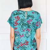 PRE-ORDER Poppy Top in enchanted teal