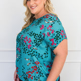 PRE-ORDER Poppy Top in enchanted teal