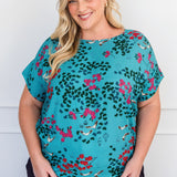 PRE-ORDER Poppy Top in enchanted teal