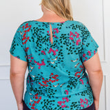 PRE-ORDER Poppy Top in enchanted teal