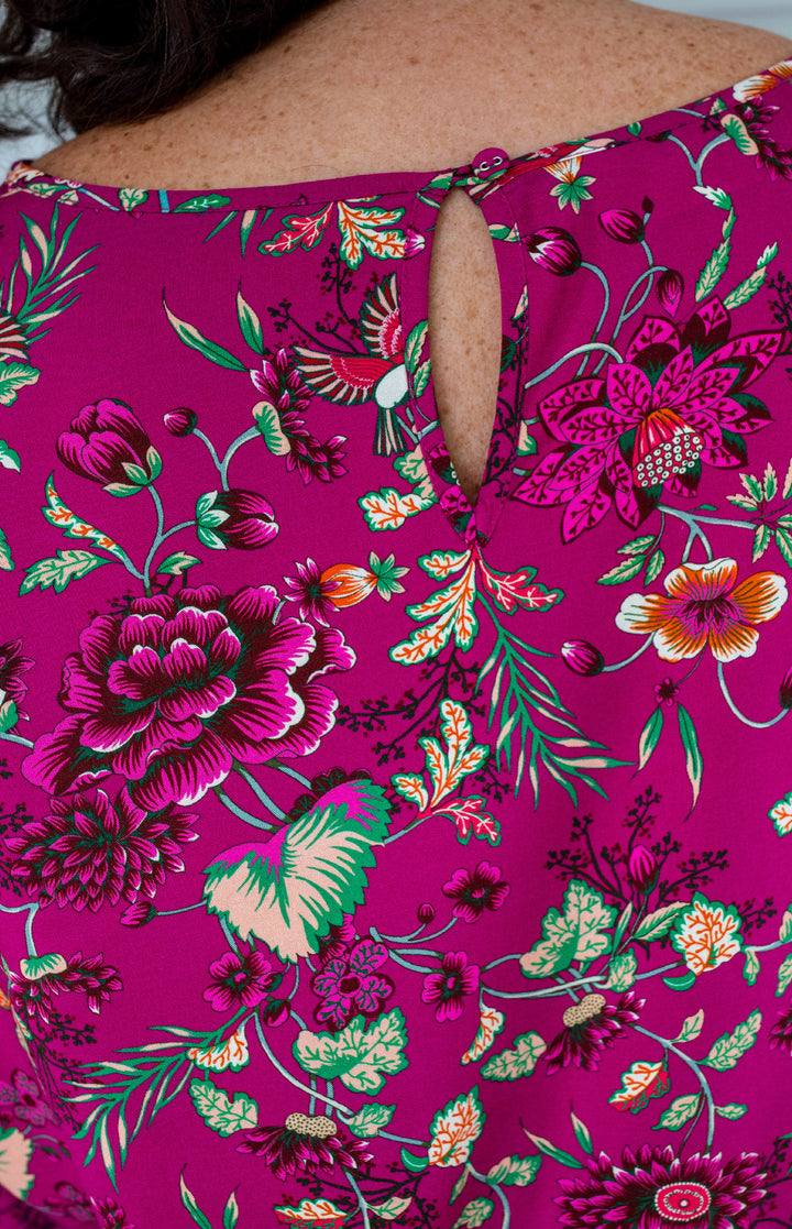 Poppy Top in flights of fancy grape
