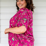 Poppy Top in flights of fancy grape