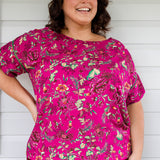 Poppy Top in flights of fancy grape