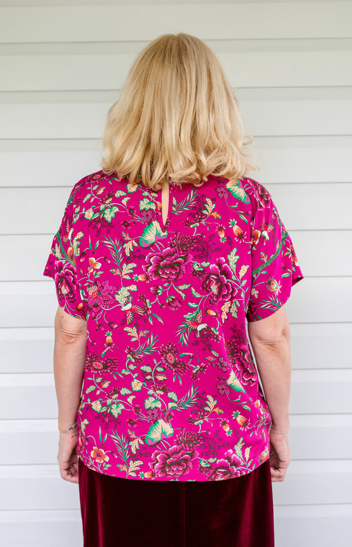 Poppy Top in flights of fancy grape