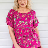 Poppy Top in flights of fancy grape
